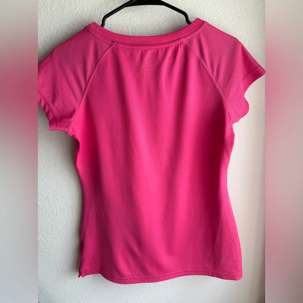 NIKE DRI FIT FUSCHIA PINK TOP - Picture 5 of 5